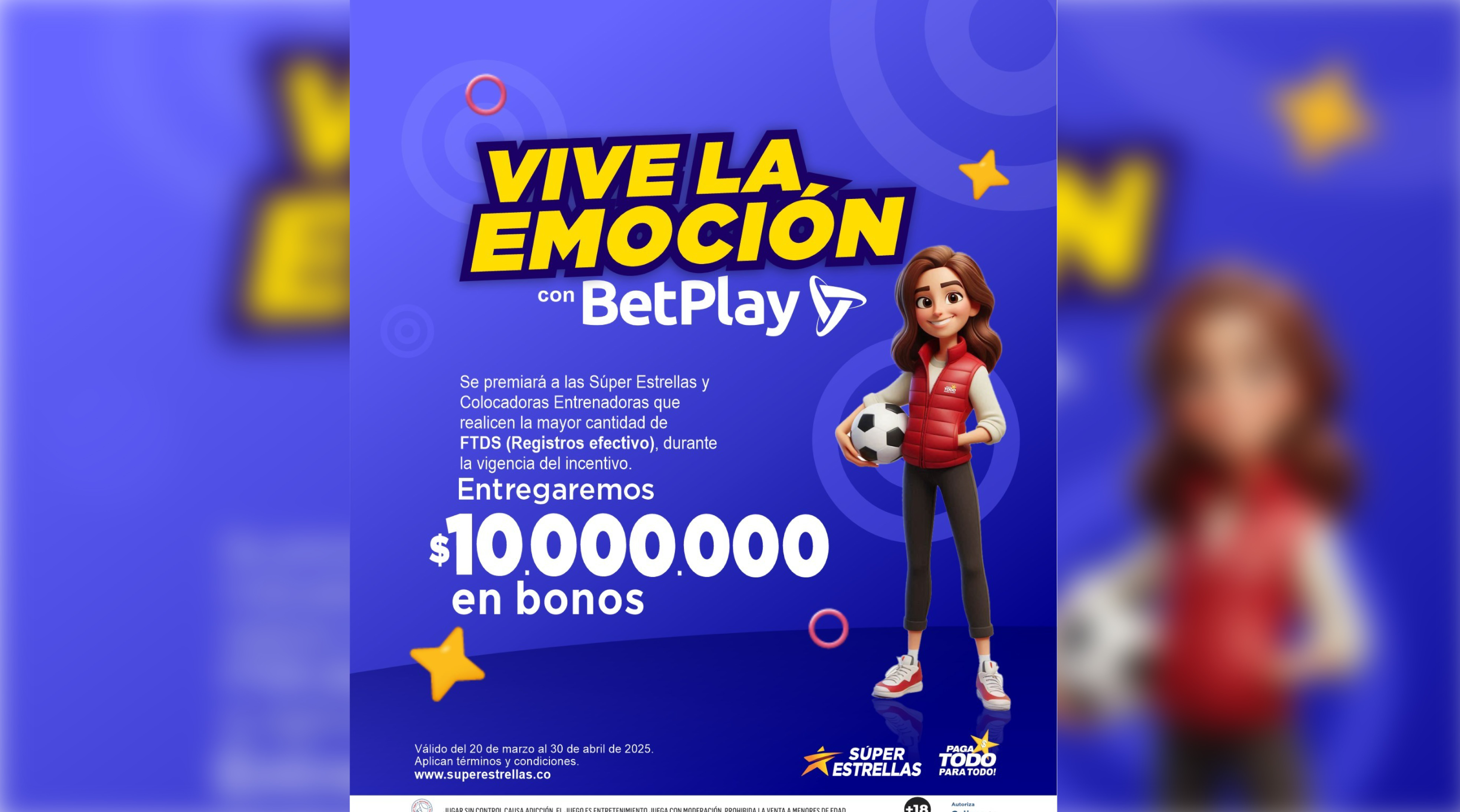 ¡Vive la emoción con BetPlay!